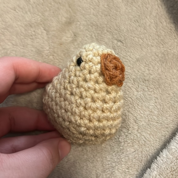 Adorable Handmade Crochet Chicken - Picture 2 of 4